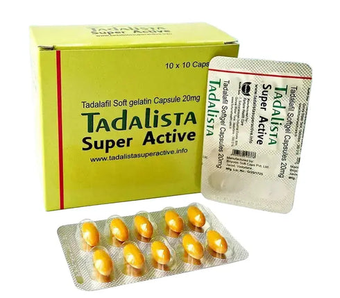 Tadalista Super Active - Super Kamagra