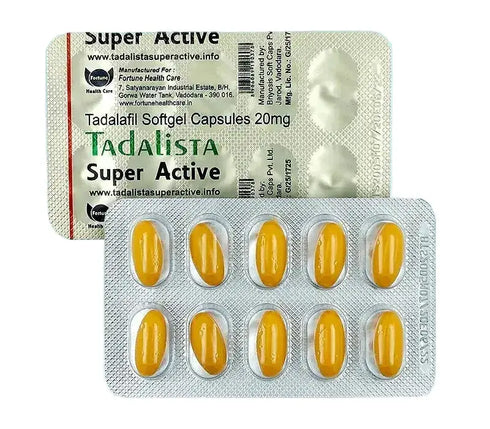 Tadalista Super Active - Super Kamagra